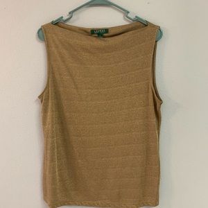 Ralph Lauren gold dress shirt